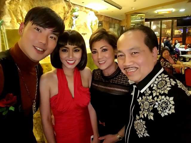 Ca sĩ Amy Lê Anh hội hộ dàn Sao Hải Ngoại đầu năm tại Paris