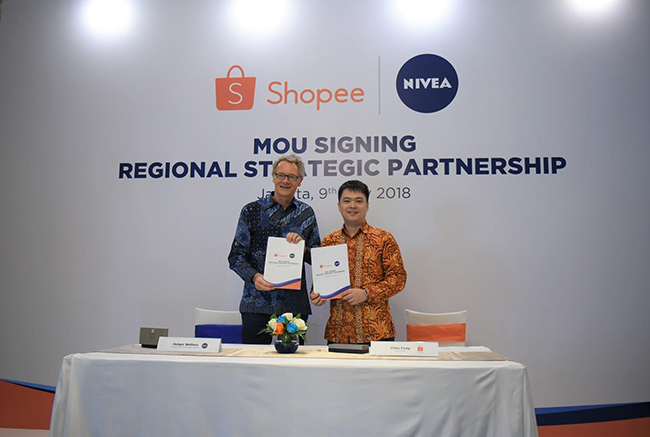 Khai trương gian hàng chính hãng của NIVEA tại Shopee