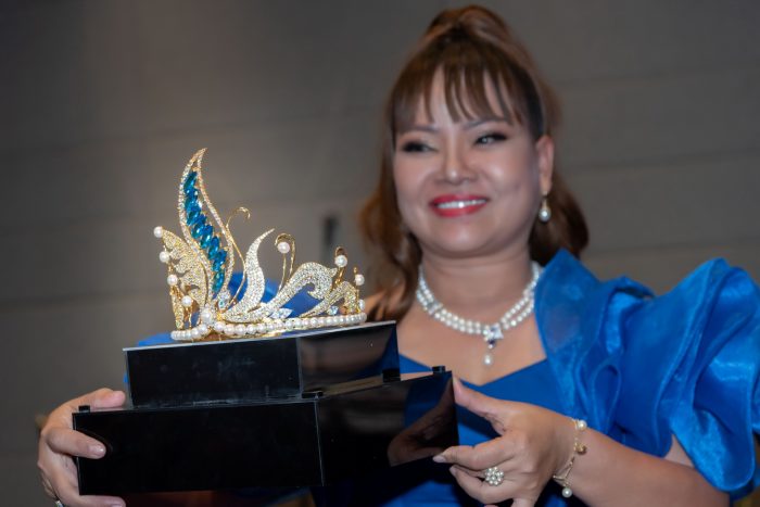 Ra mắt vương miện hoa hậu Doanh nhân quốc tế 2019