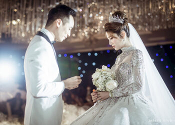 Đám cưới xa hoa của Á Quân Nét Đẹp Công Sở Nguyễn Minh Yến và người chồng doanh nhân thành đạt