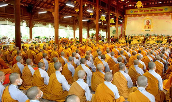 Trang nghiêm khai mạc Đại giới đàn Thiện Hoa 2022