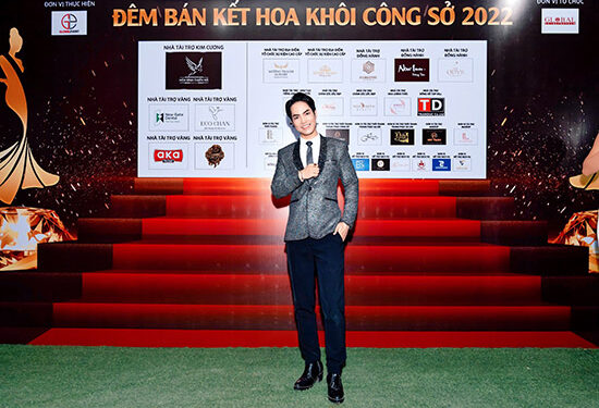 MC Hoàng Duy lịch lãm dẫn dắt Đêm Bán kết cuộc thi Hoa Khôi Công Sở 2022