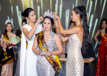 Tân Hoa hậu Nguyễn Thị Nhung xuất sắc lập cú đúp tại chung kết Hoa hậu Doanh nhân Á – Âu 2022.