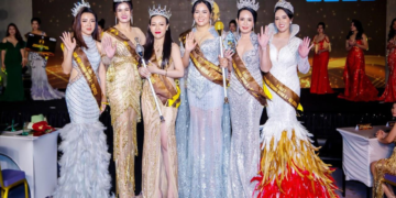 Nguyễn Thị Nhung được gọi tên với danh hiệu tân Hoa hậu Doanh nhân Á – Âu 2022 tại Dubai.