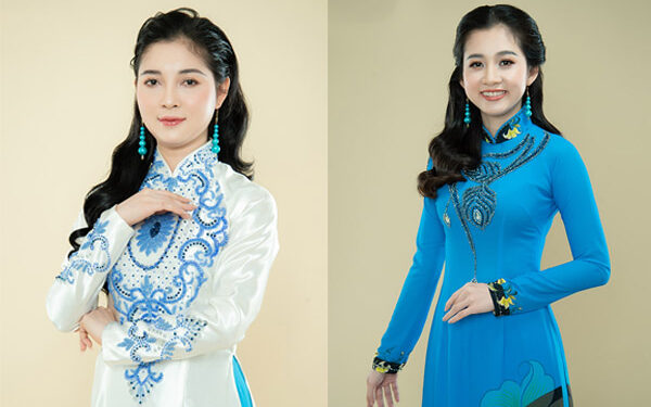 Bộ ảnh profile áo dài đẹp nền nã của dàn thí sinh Hoa Khôi Công Sở 2022