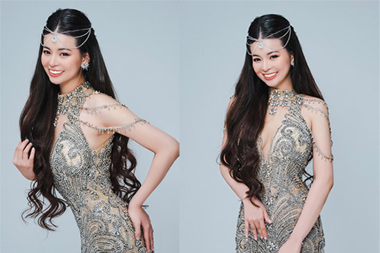 Á khôi Thiên Trâm khoe bộ ảnh với nhan sắc tươi trẻ trước khi trao vương miện