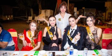 Đoàn Thí sinh Hoa hậu Doanh nhân Toàn cầu 2023 rạng rỡ dự Gala Dinner tại Lodge Resort
