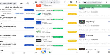 Bùng nổ app vay tiền theo phương thức, thủ đoạn mới