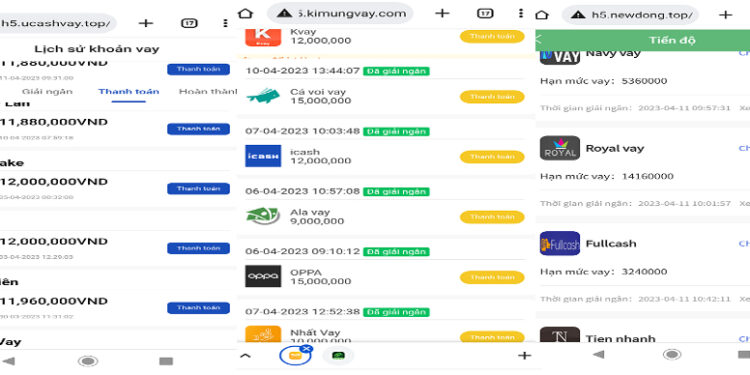Bùng nổ app vay tiền theo phương thức, thủ đoạn mới