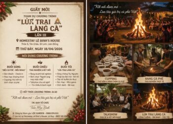 Lửa trại “Làng Cà” lần III: Khi đam mê cà phê trở thành trải nghiệm sống